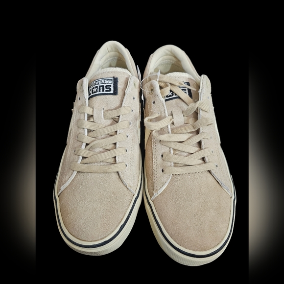 Converse Pro Leather Vulc Low Top Unisex Shoes Suede Hamadan Ivory NIB 9M/10.5W - Picture 10 of 14